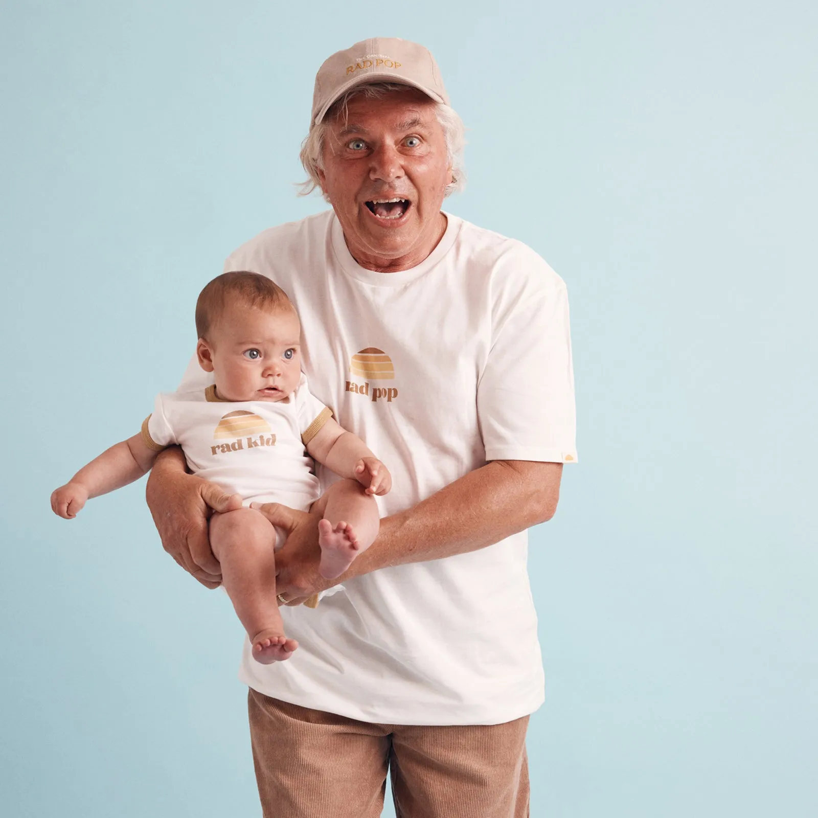 The Rad Kid Onesie and Swaddle Bundle