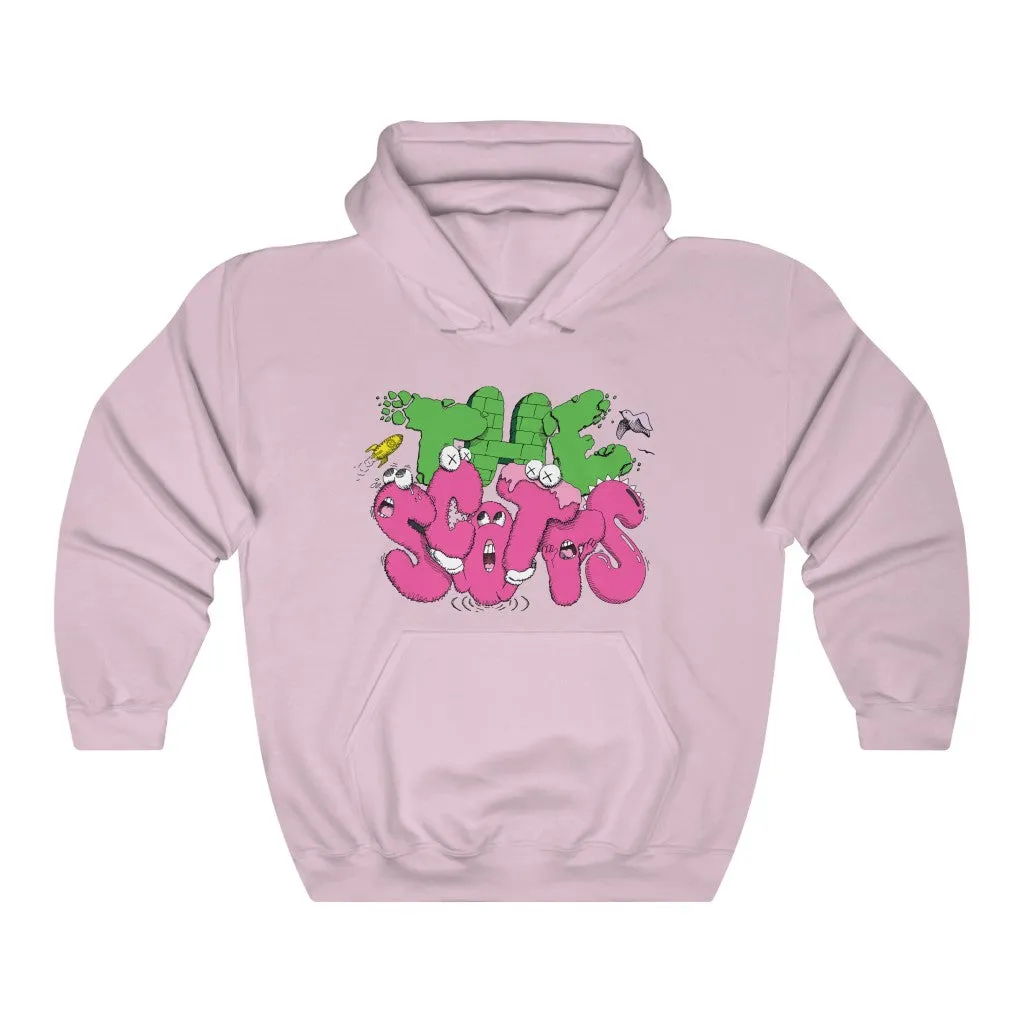The Scotts Graffiti Kid Cudi Hoodie Merch Inspired Unisex Hooded Sweatshirt