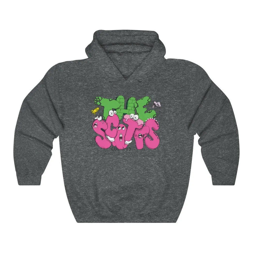 The Scotts Graffiti Kid Cudi Hoodie Merch Inspired Unisex Hooded Sweatshirt