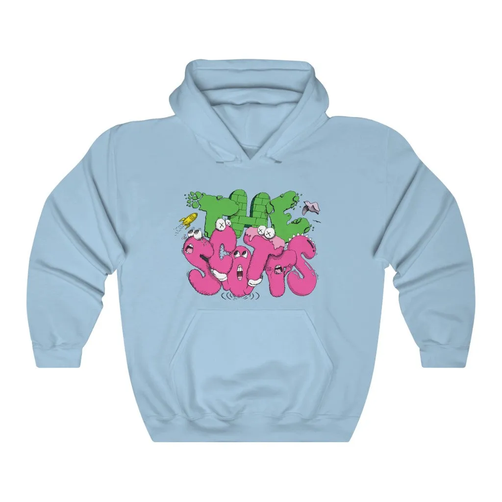 The Scotts Graffiti Kid Cudi Hoodie Merch Inspired Unisex Hooded Sweatshirt