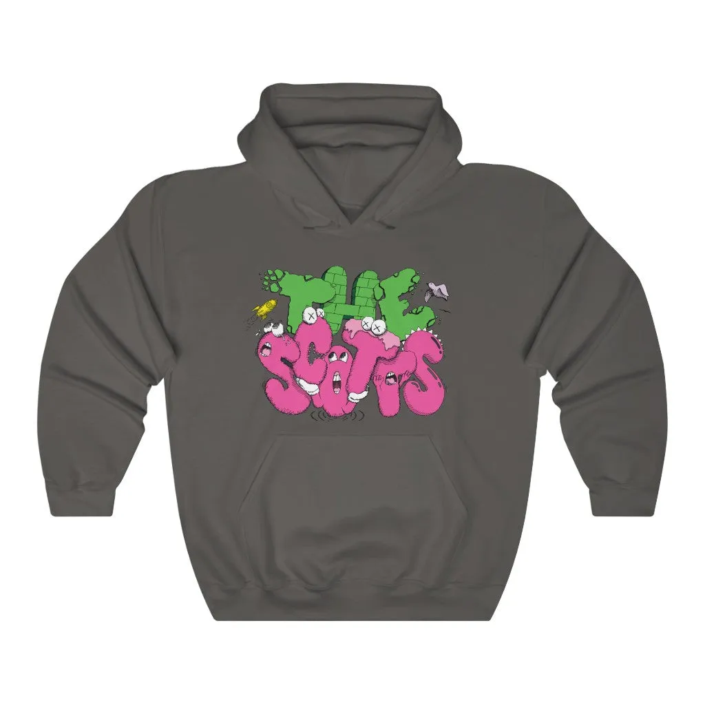 The Scotts Graffiti Kid Cudi Hoodie Merch Inspired Unisex Hooded Sweatshirt