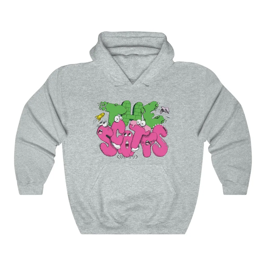 The Scotts Graffiti Kid Cudi Hoodie Merch Inspired Unisex Hooded Sweatshirt