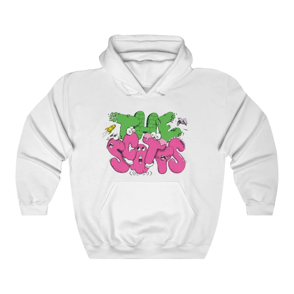 The Scotts Graffiti Kid Cudi Hoodie Merch Inspired Unisex Hooded Sweatshirt