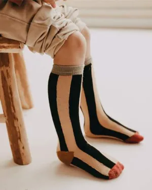 The Stripe Knee High Socks - KIDS