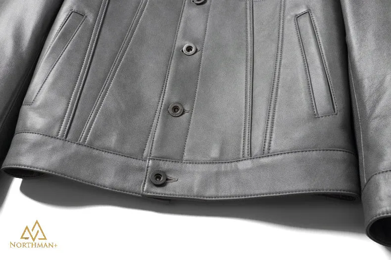 The Trucker Jacket in Grey
