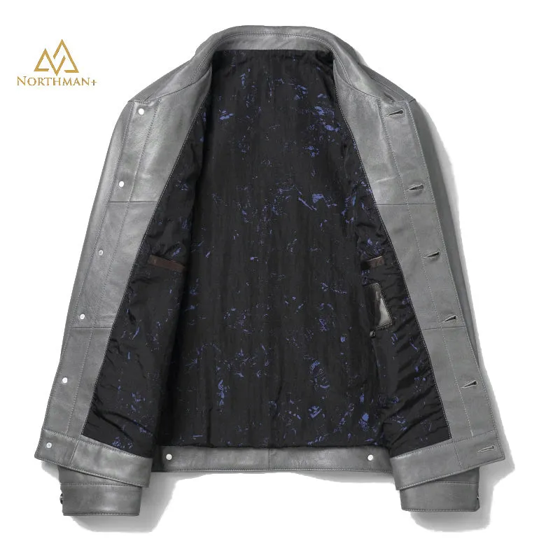 The Trucker Jacket in Grey