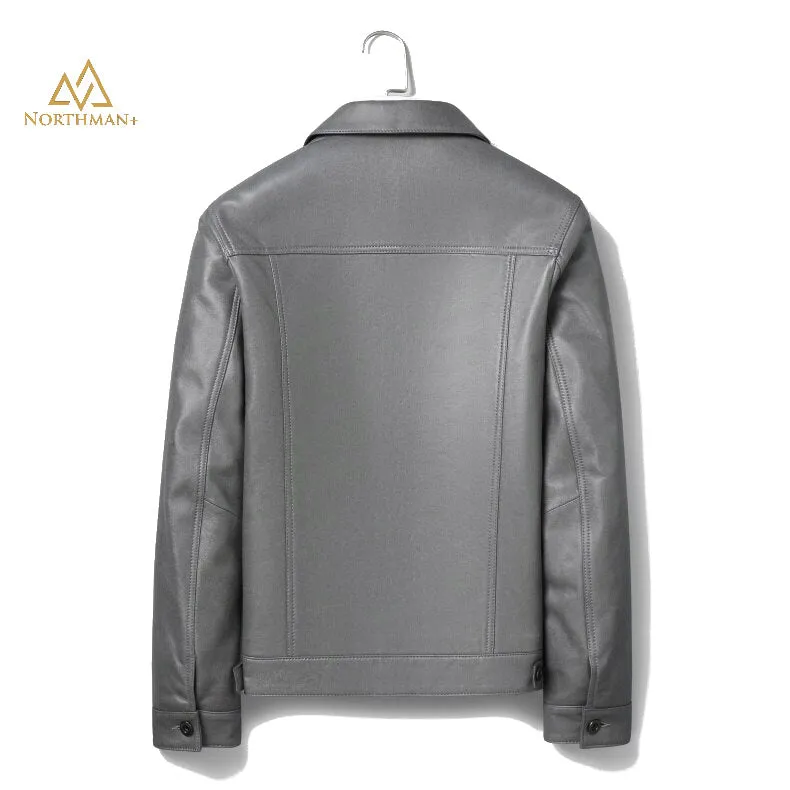 The Trucker Jacket in Grey