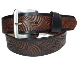 The Turmoil Name Leather Belt