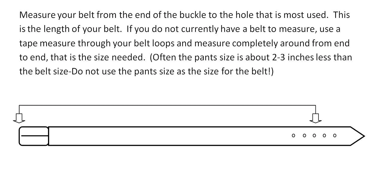 The Turmoil Name Leather Belt
