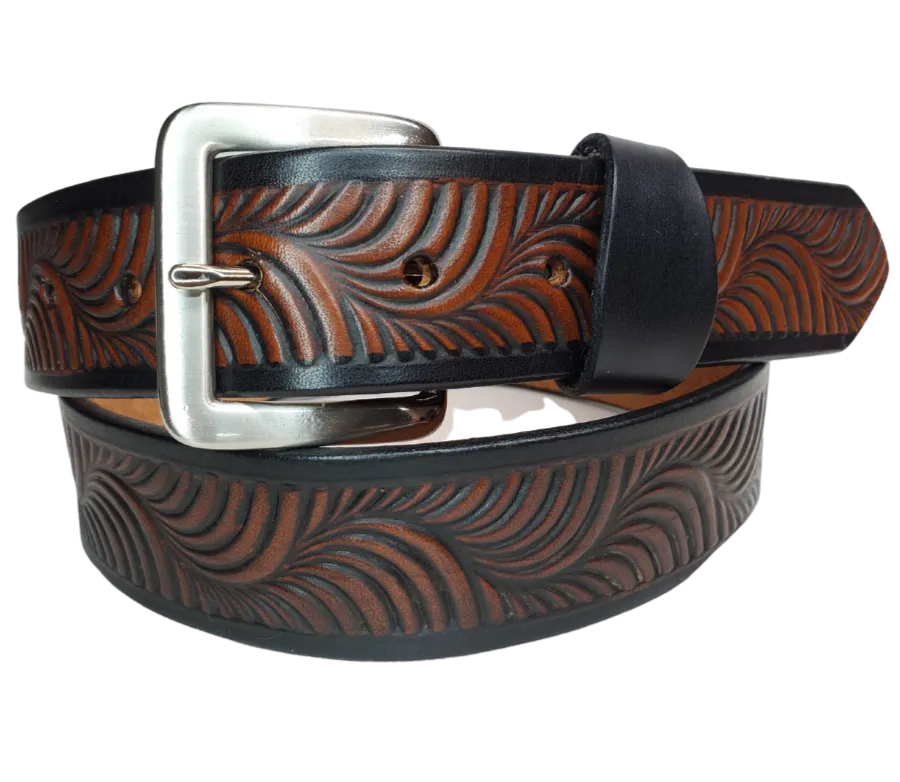 The Turmoil Name Leather Belt