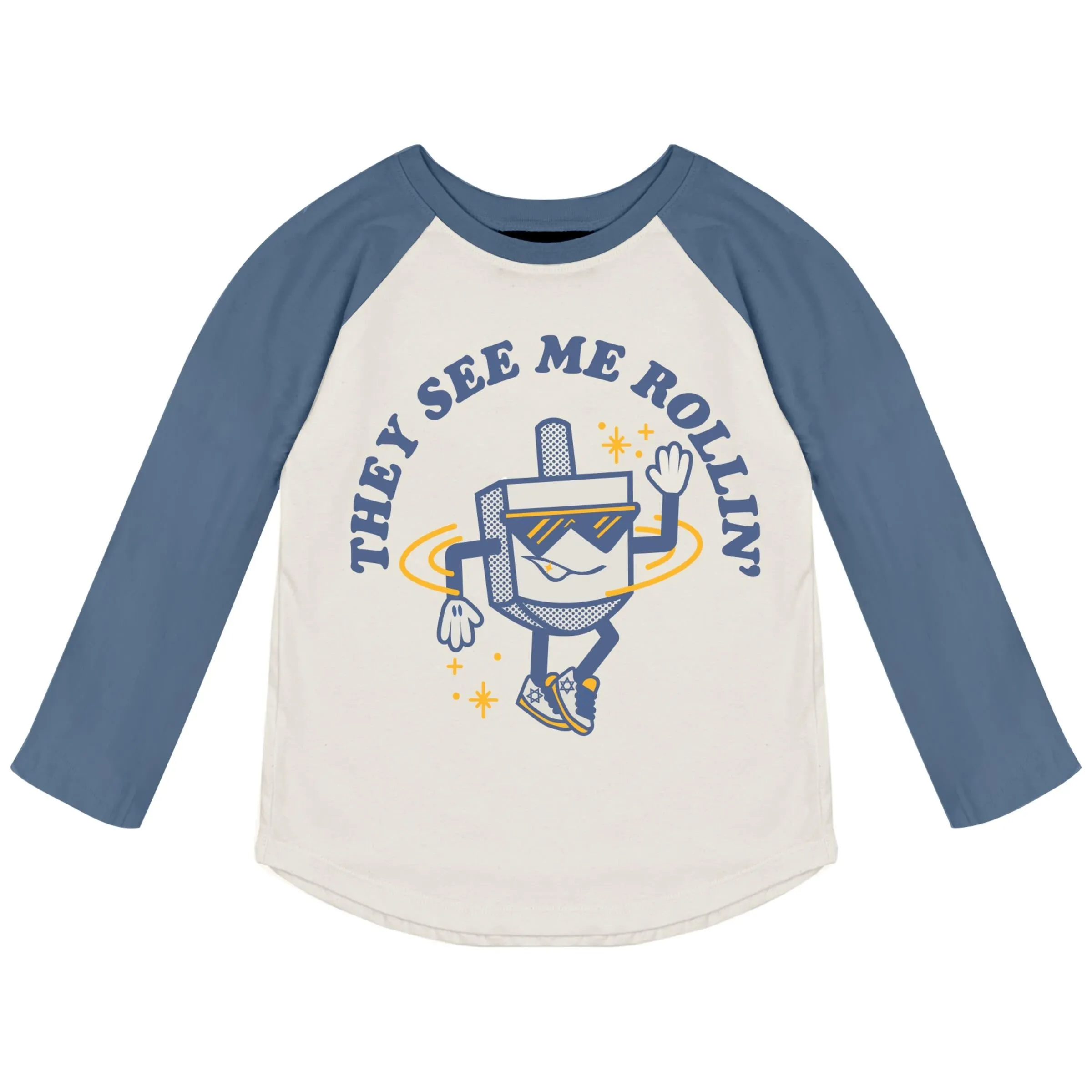 Tiny Whales See Me Rollin Raglan