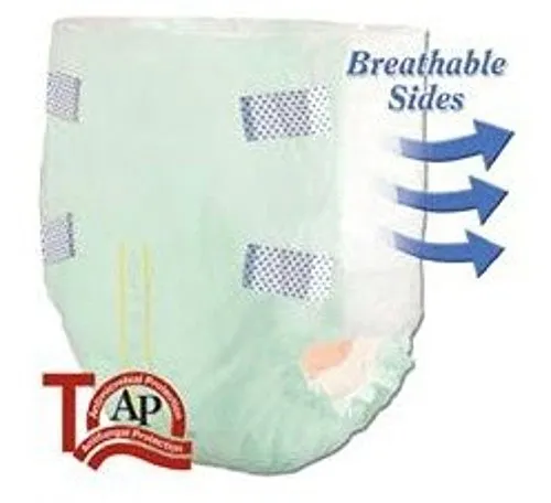 Tranquility Incontinent Brief Tab Closure X-Large Disposable Heavy Absorb (Pack)