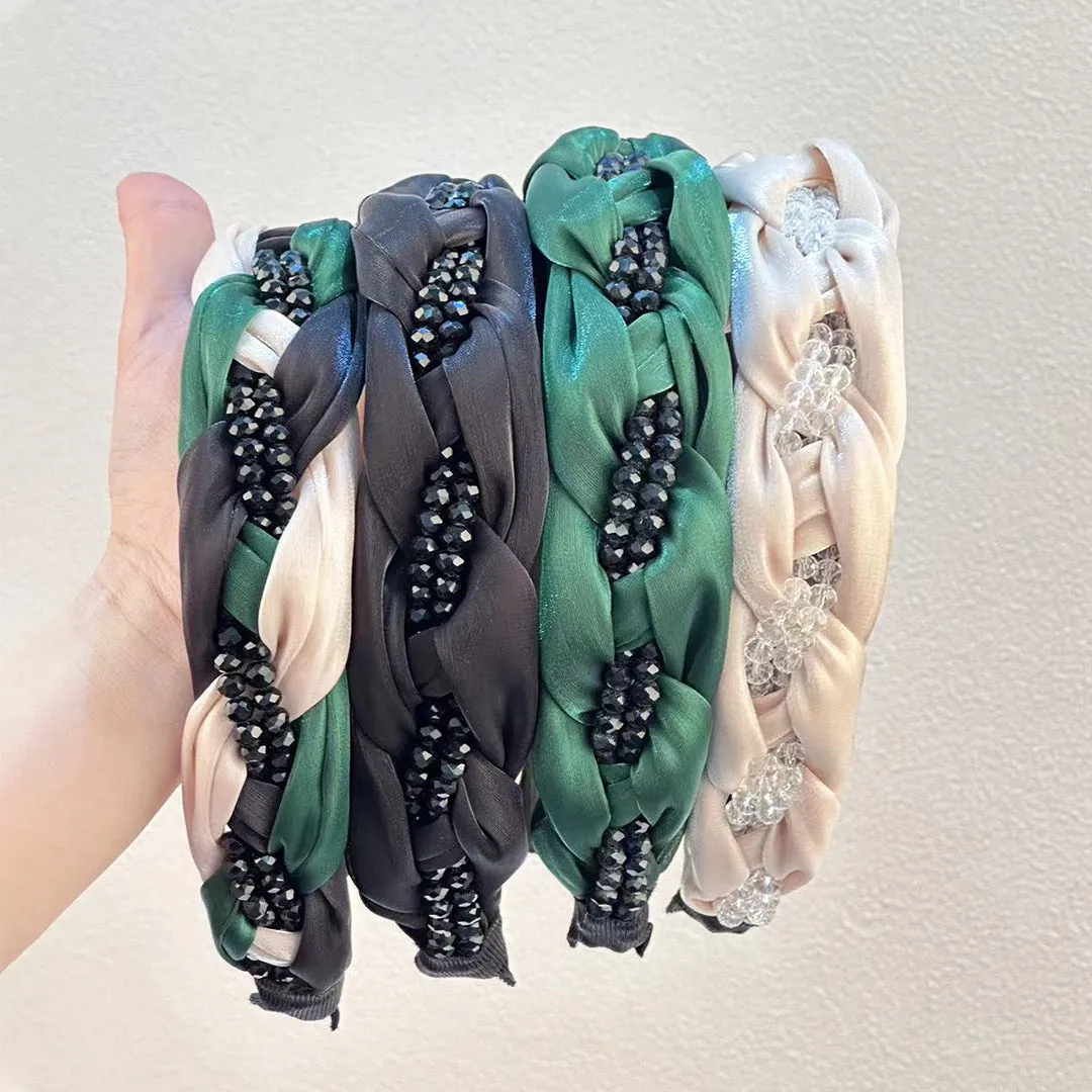 Twist Hair Band Pearl Handmade Headband