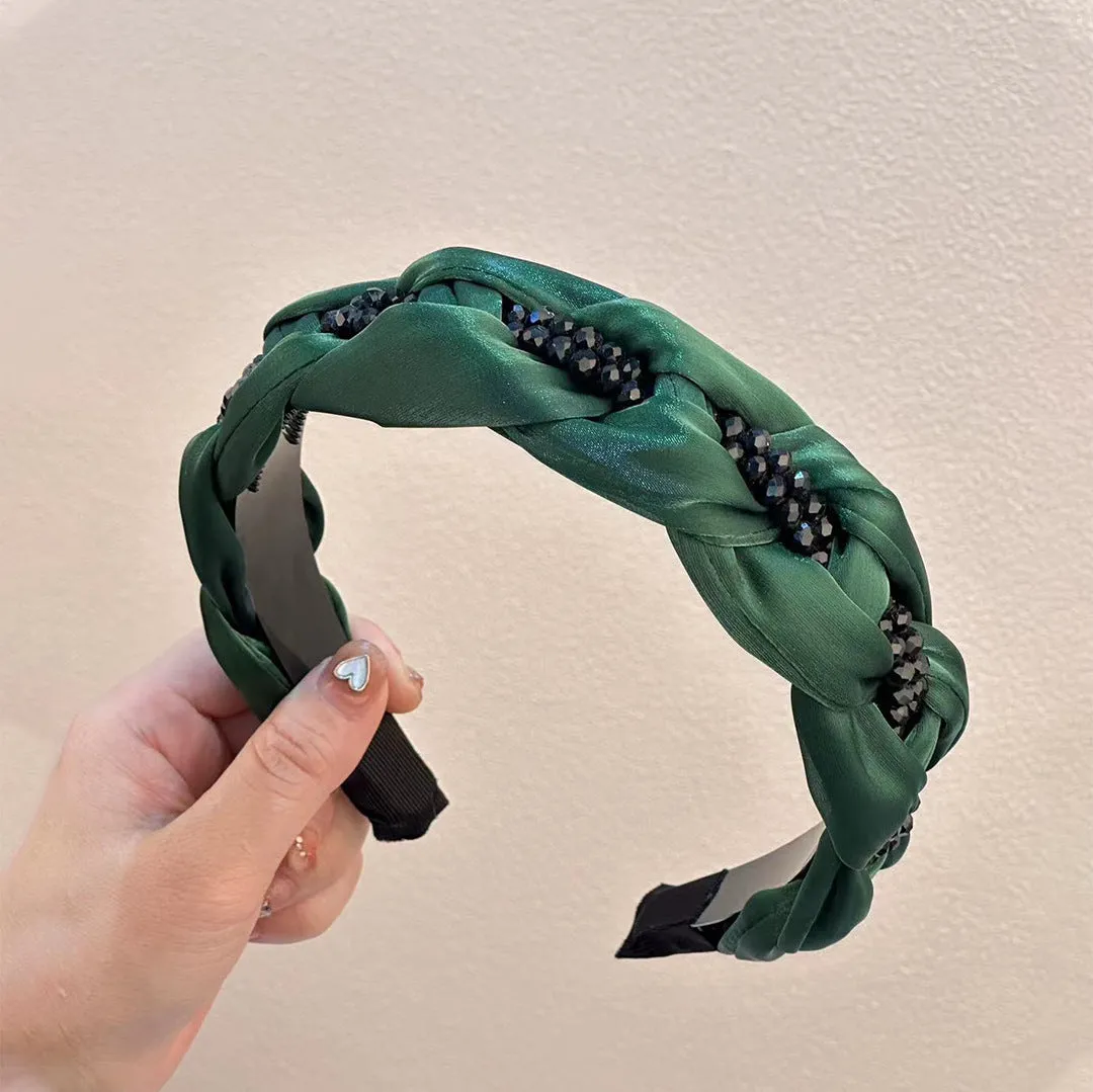 Twist Hair Band Pearl Handmade Headband
