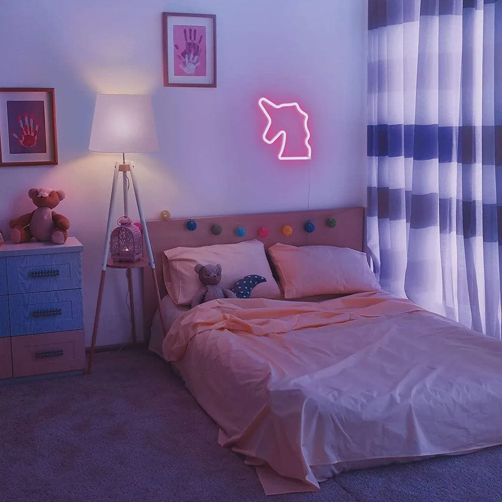 Unicorn Neon LED Wall Light