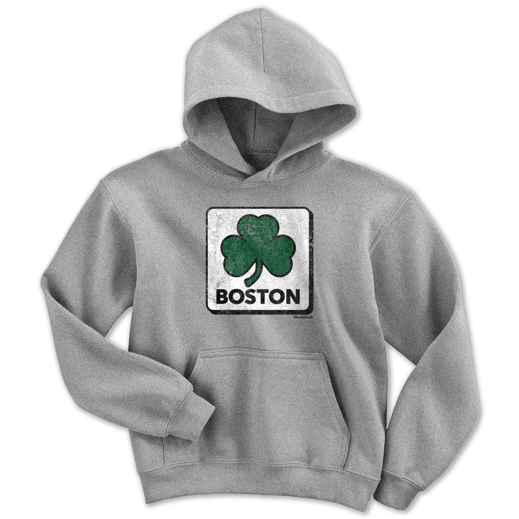Vintage Shamrock Sign Youth Hoodie