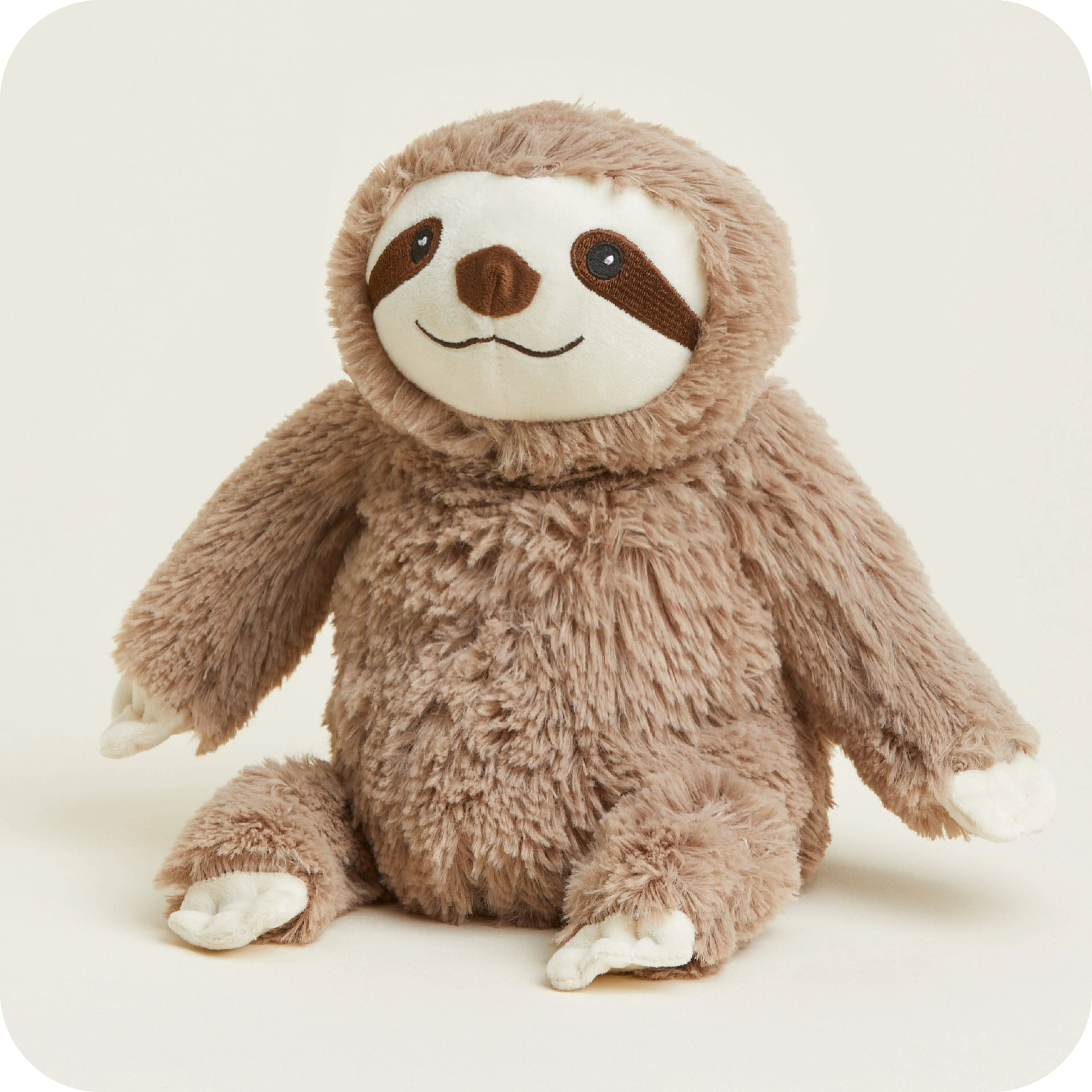 Warmies Brown Sloth - Microwavable Plush Soft Toy