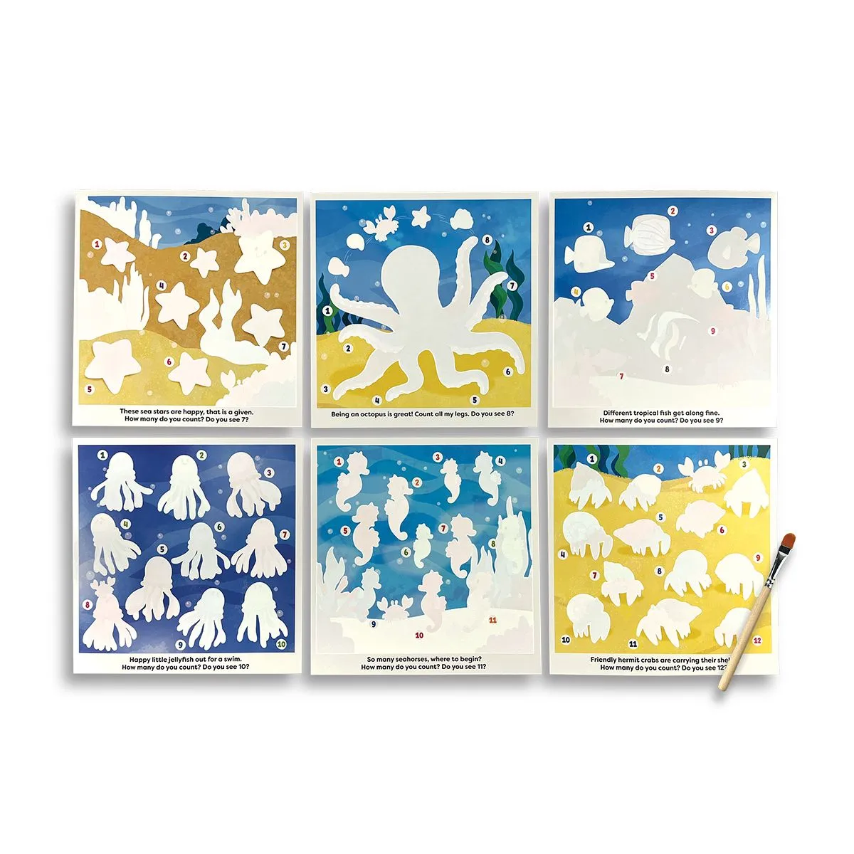 water amaze water reveal boards - under the sea