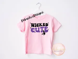 Wicked but cute Tshirt kid/adult size