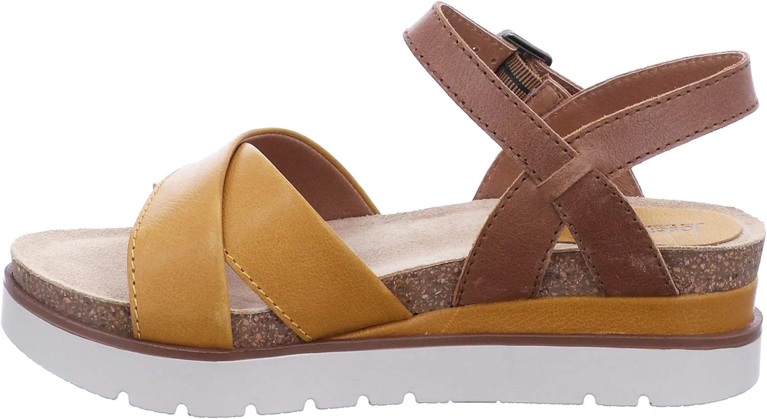 Women's Josef Seibel Clea 10 Yellow Combi Leather