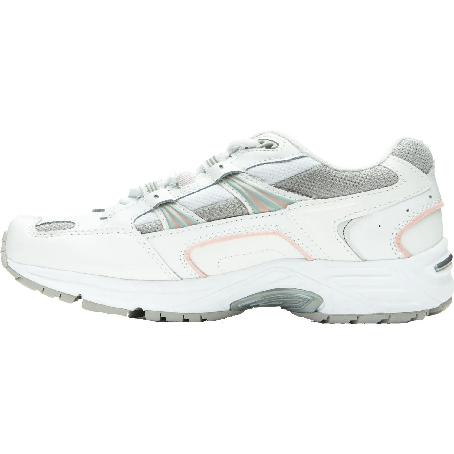 Women's Vionic Walker White/Pink Leather