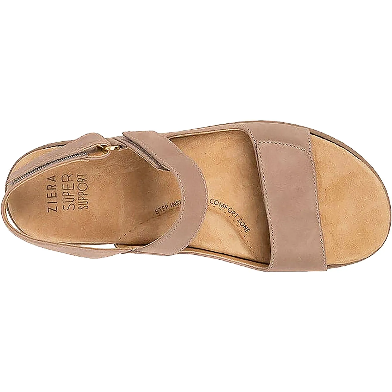 Women's Ziera Benji Taupe Leather