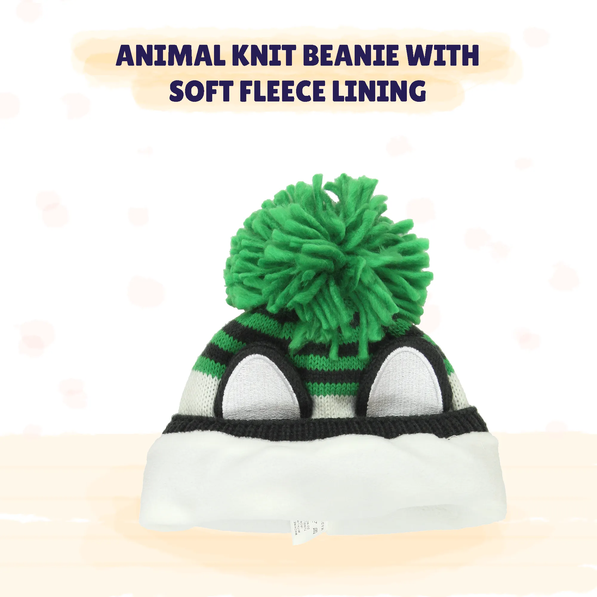 Yankee Toybox Animal Knit Hat Beanie for Preschoolers