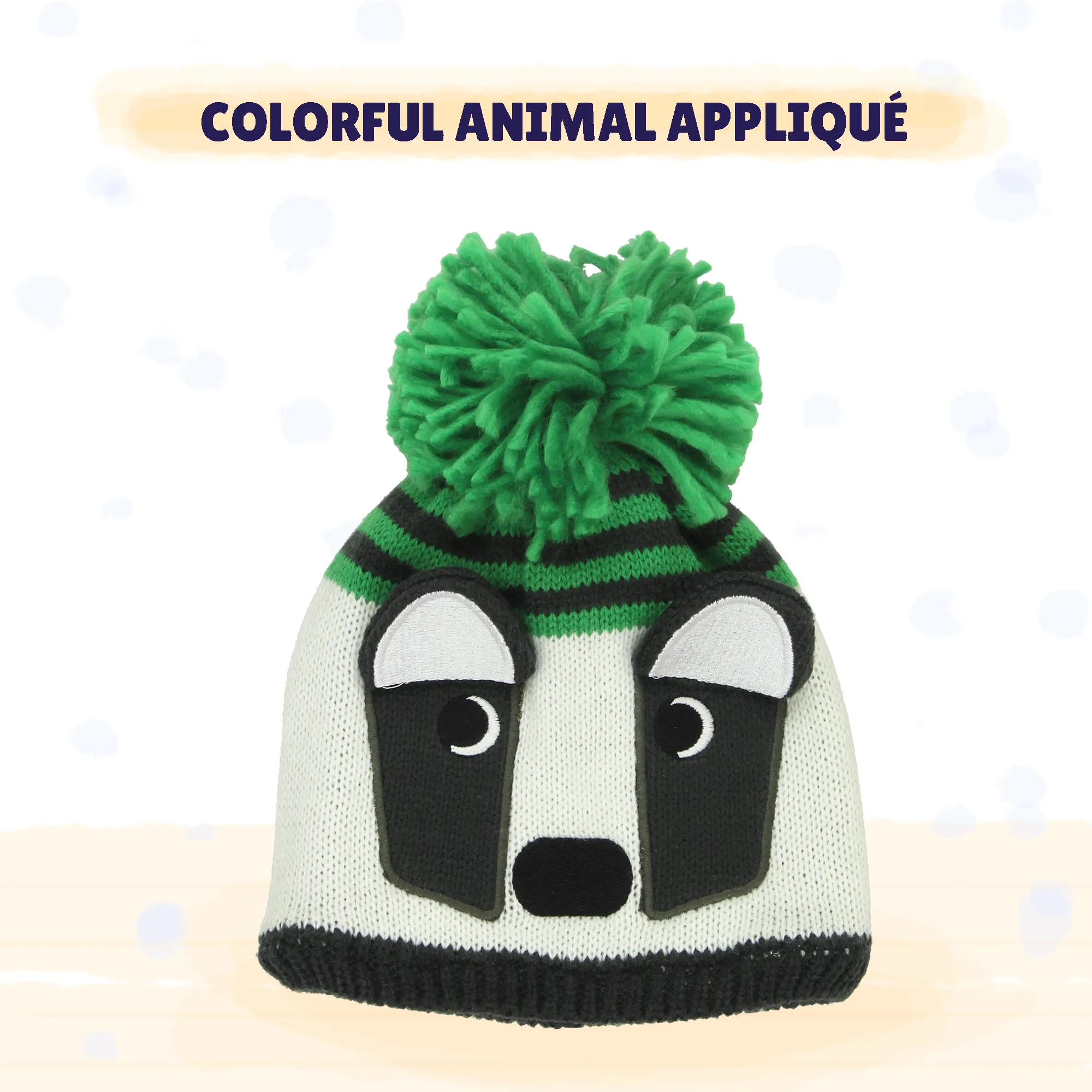 Yankee Toybox Animal Knit Hat Beanie for Preschoolers