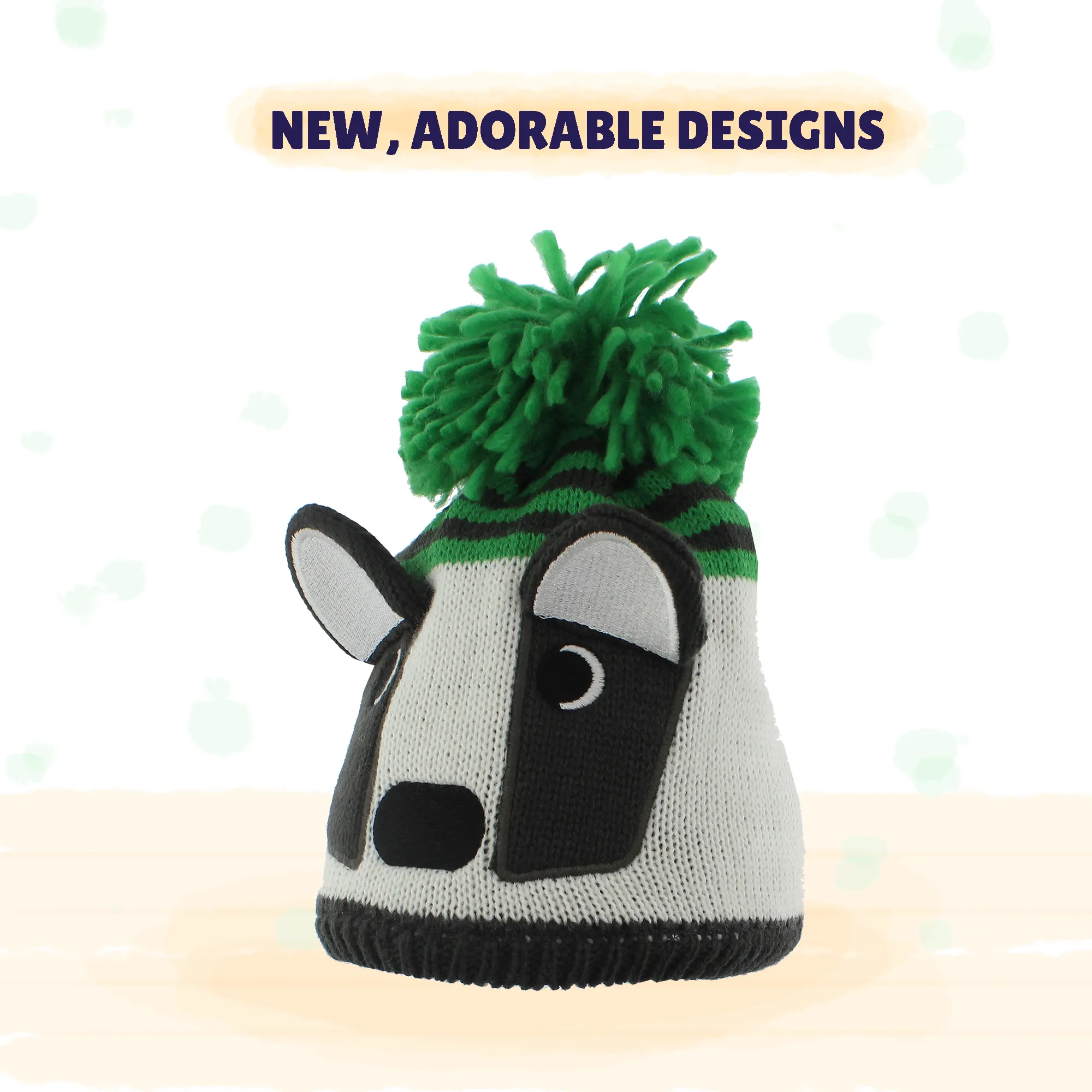 Yankee Toybox Animal Knit Hat Beanie for Preschoolers
