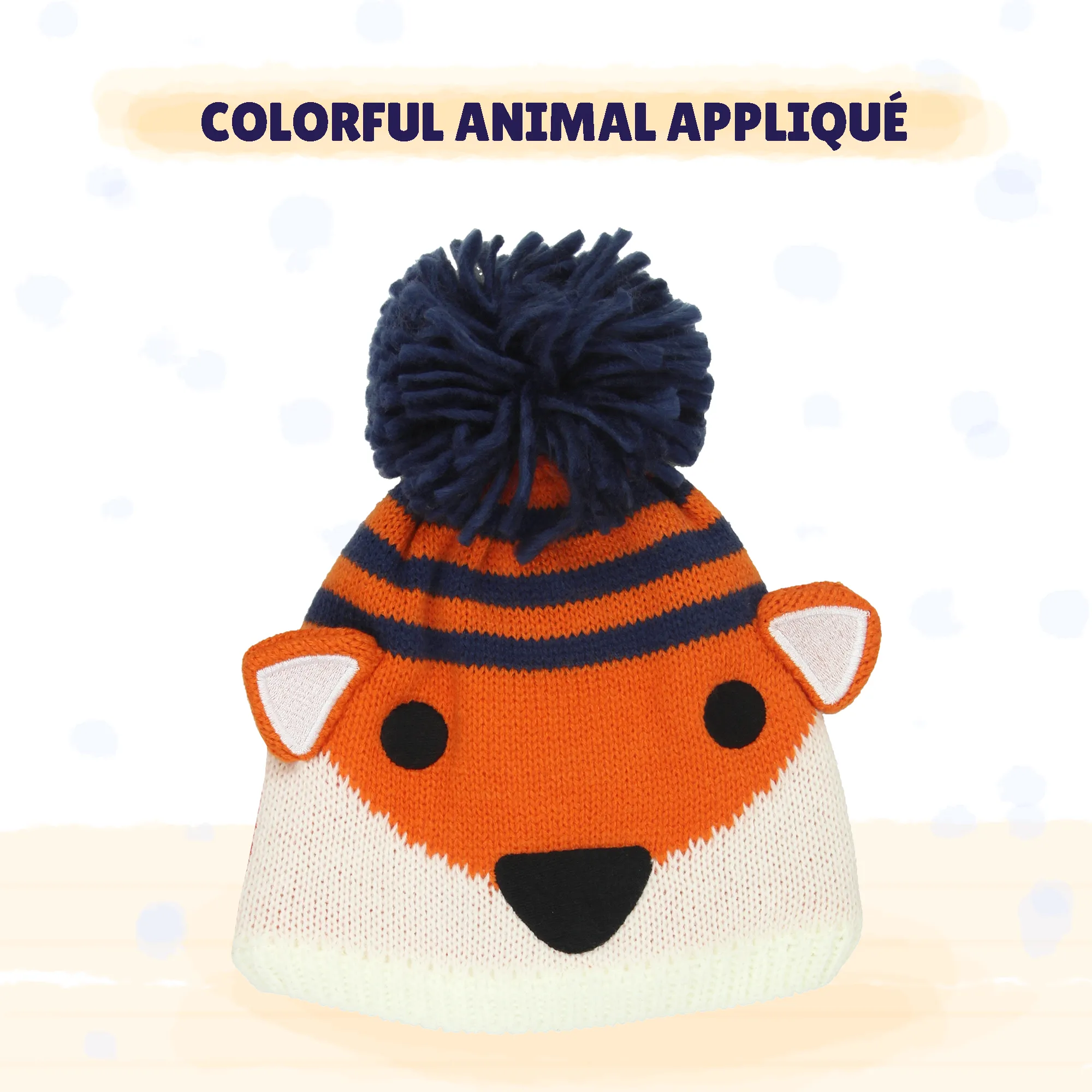 Yankee Toybox Animal Knit Hat Beanie for Preschoolers
