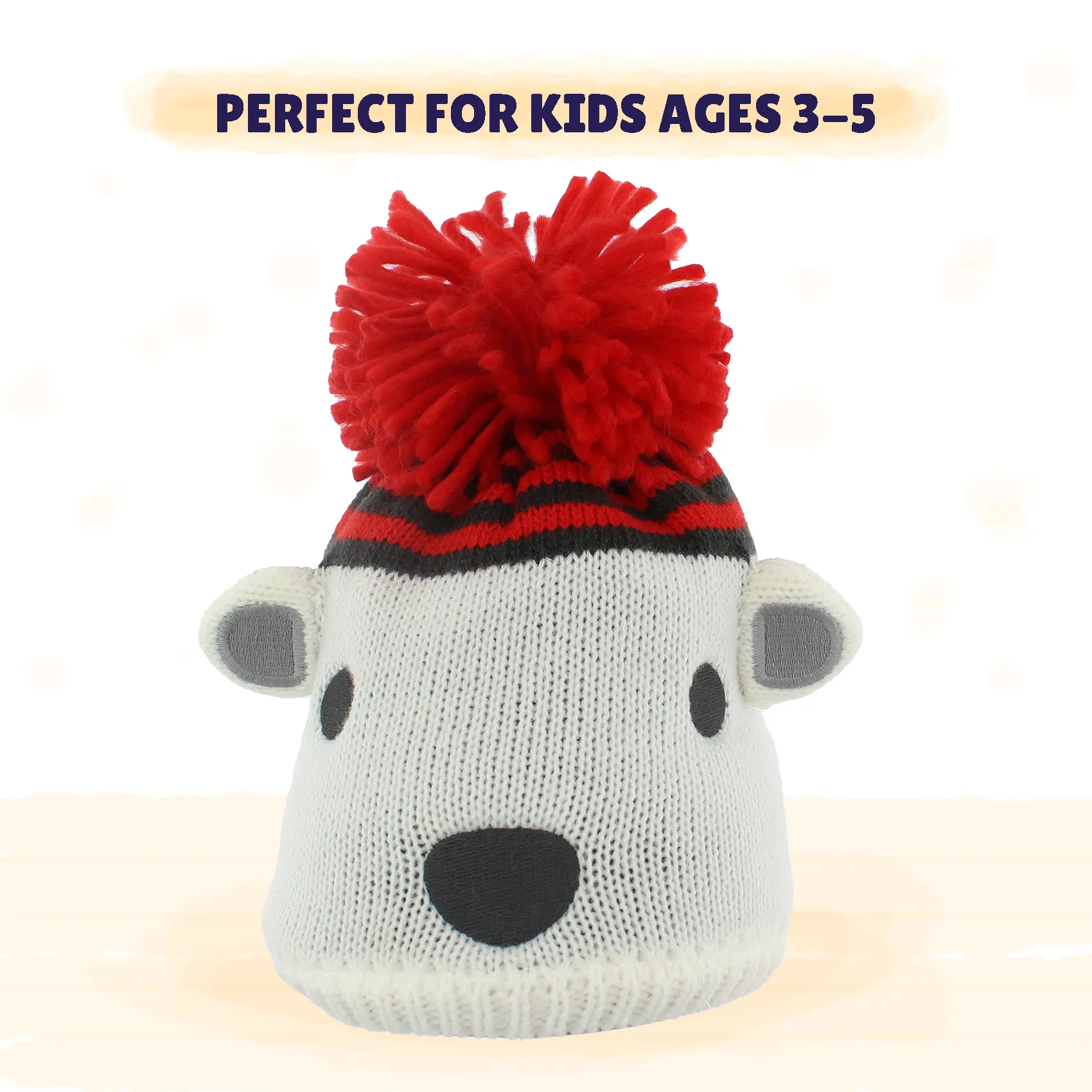 Yankee Toybox Animal Knit Hat Beanie for Preschoolers