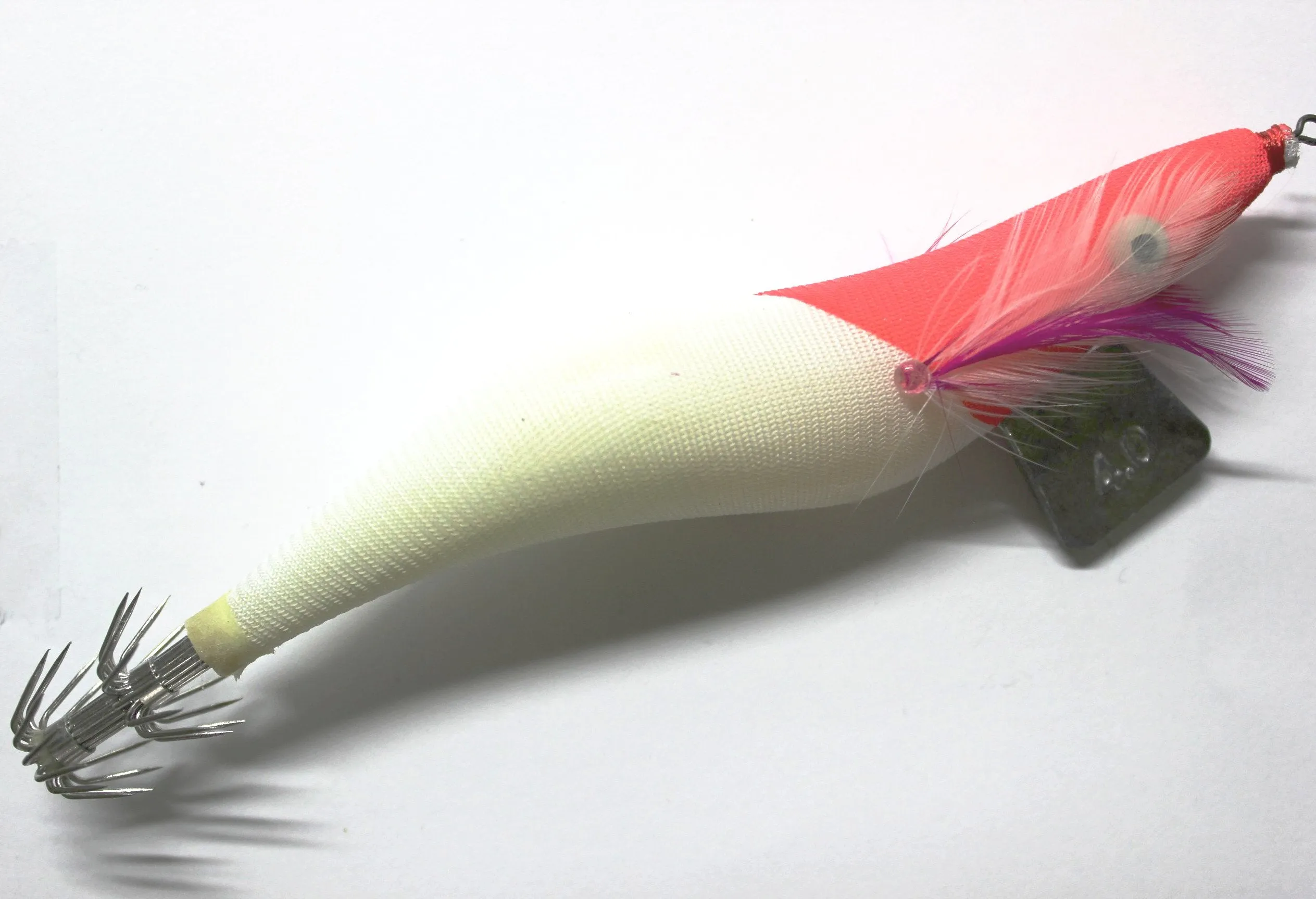 Yoshikawa Cloth Squid Jigs Red Head